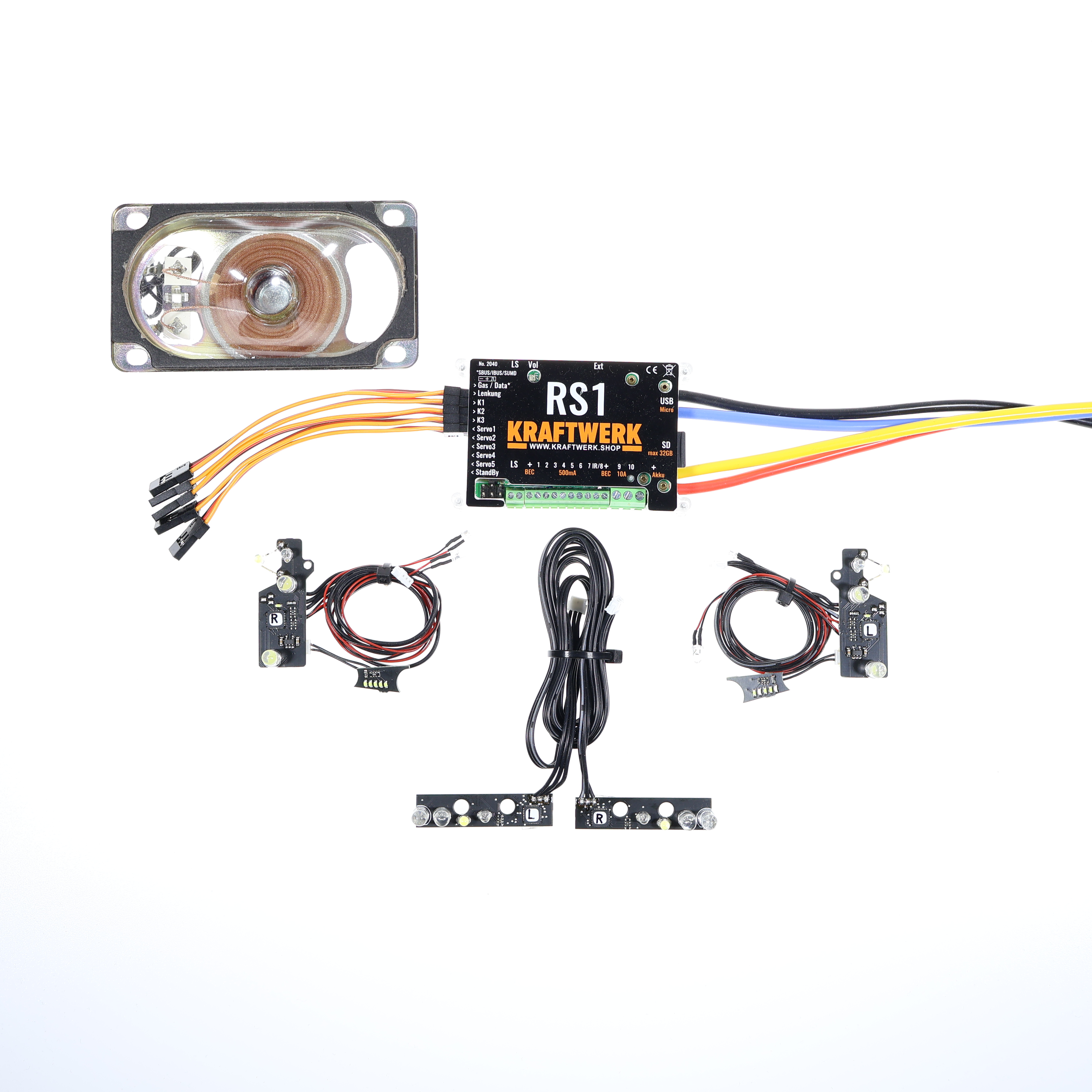 RS1 Full Option Set Tamiya MB Actros 1851